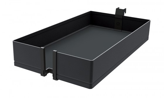 KES 236618 Dispensa, panier, Arena Pure, 150mm, anthracite KES 236618 Dispensa, panier, Arena Pure, 150mm, anthracite
