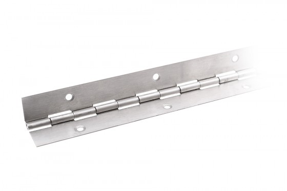 Závěs piano inox (SS201), avec goupille inox 2300 x 30,5