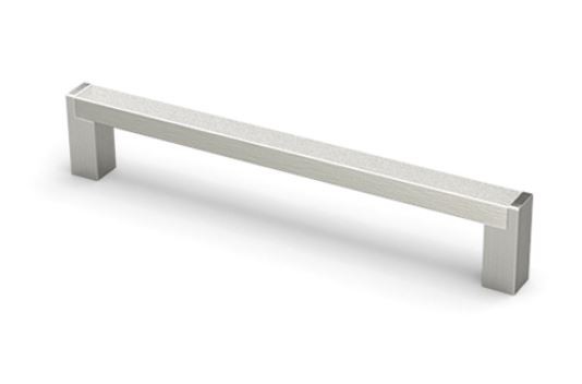 HETTICH 9208079 Poignée BERMEO 301/288 aspect inox brossé