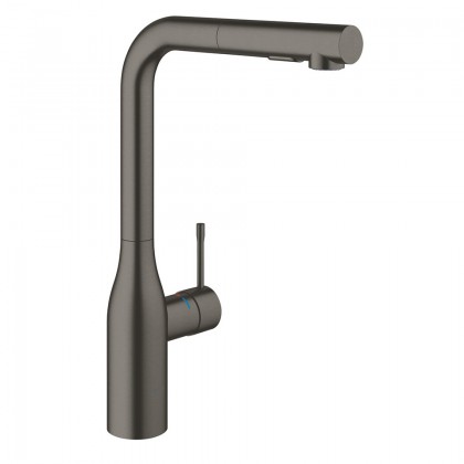 GROHE 30270AL0 Robinet ESSENCE L-sortie avec douche duale brosse Hard Graphite GROHE 30270AL0 Robinet ESSENCE L-sortie avec douche duale brosse Hard Graphite