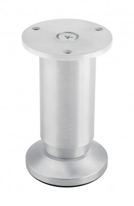 StrongLegs pied de meuble FA005 120Rmm alu brossé