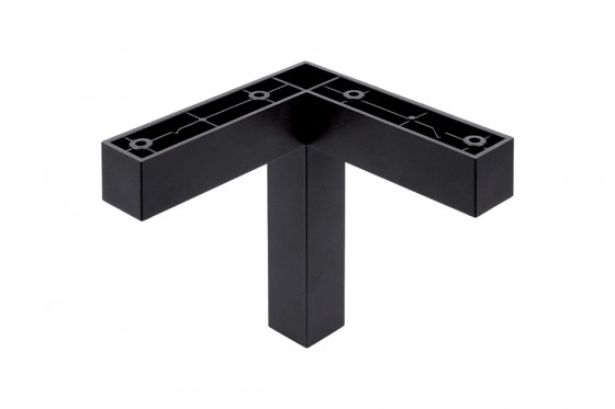 StrongLegs pied de meuble FP009 120Rmm noir mat
