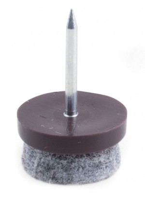 STRONG patin glisseur avec feutre O 17mm brun