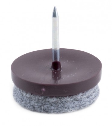 STRONG patin glisseur avec feutre O 24mm brun