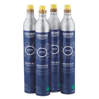 GROHE 40422000 Accessoires Blue bouteille de carbonisation 425g CO2 (4 pcs)