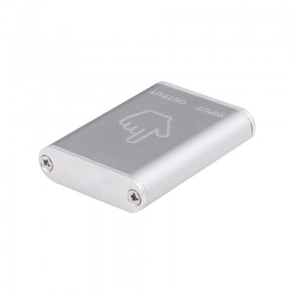 StrongLumio interrupteur/variateur saillie 12-24V, 4A connecteurs Mini, argent