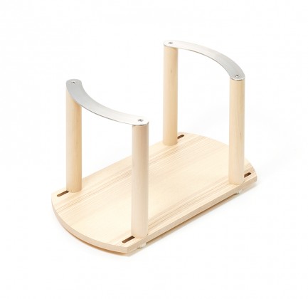 KES 009197 LiniQ porte-assiettes 340x180mm chene clair