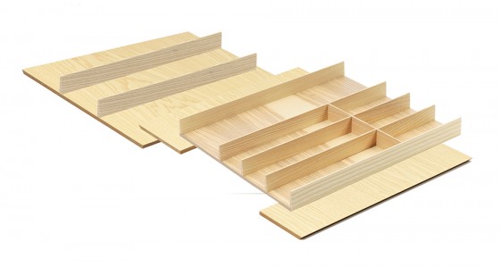 KES 009203 LiniQ buffet ensemble 580-935x472mm chene clair