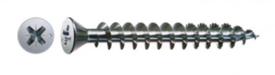 SPAX vis a bois 3x16 tete fraisée 5mm PZ, W, 4C MH