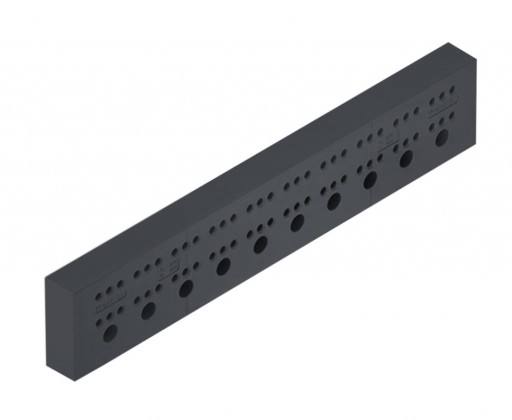 HETTICH 9269724 ArciTech moulure espacement 25x350x67mm anthracite