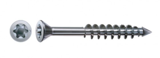 SPAX vis a bois M4x60/40mm tete fraisée TXS W C filetage partiel