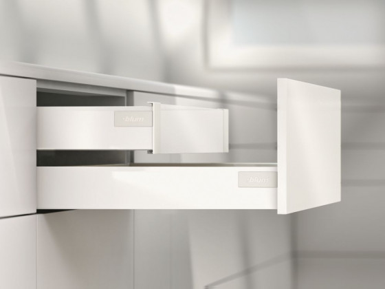 K-BLUM Antaro M 500 mm/30 kg, bílé, vrut+příborník SKY 500/90 (816 x 474mm) bílý