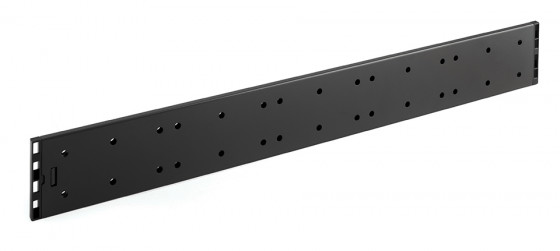 StrongMax buffet, côté perforé, 500mm, noir
