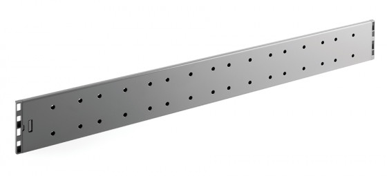 StrongMax buffet, côté perforé, 550mm, gris