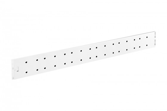 StrongMax buffet, côté perforé, 550mm, blanc