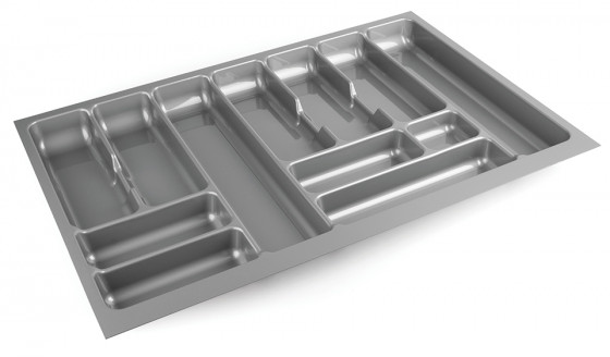 StrongIn buffet 735x490mm argent métallisé
