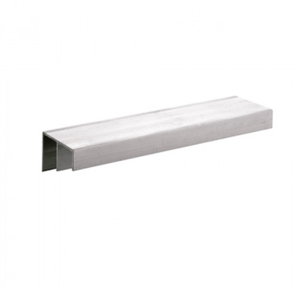 HETTICH 71117 STB 11 guidage inférieur 3000mm argent brut