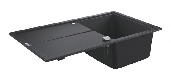 GROHE 31640AP0 Évier K400 50-S 860 x 500mm granit noir