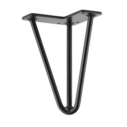 StrongLegs pied de meuble FS004 175mm noir mat StrongLegs pied de meuble FS004 175mm noir mat
