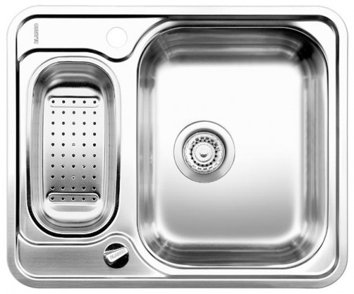 BLANCO 516676 Évier Lantos 6-IF avec excentrique inox brossé