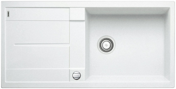 BLANCO 515280 évier Metra XL 6 S avec excentrique Silgranit PuraDur blanc BLANCO 515280 évier Metra XL 6 S avec excentrique Silgranit PuraDur blanc