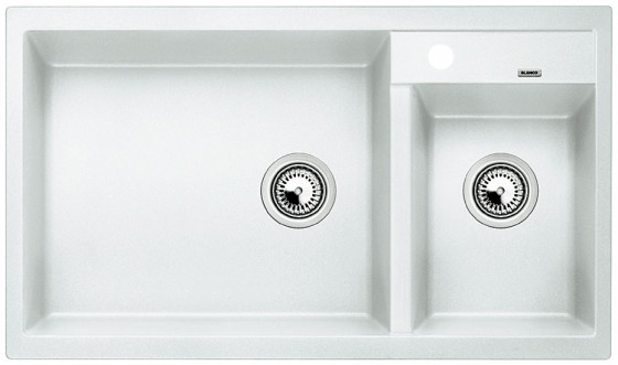 BLANCO 513269 évier Metra 9 sans excentrique Silgranit PuraDur blanc BLANCO 513269 évier Metra 9 sans excentrique Silgranit PuraDur blanc