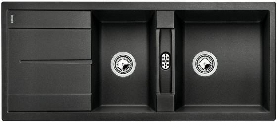 BLANCO 513071 évier Metra 8 S sans excentrique Silgranit PuraDur anthracite BLANCO 513071 évier Metra 8 S sans excentrique Silgranit PuraDur anthracite