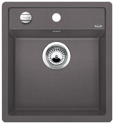 BLANCO 518846 Évier Dalago 45 avec excentreur Silgranit PuraDur gris roche