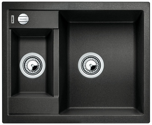 BLANCO 516165 Évier Metra 6 avec excentrique Silgranit PuraDur anthracite BLANCO 516165 Évier Metra 6 avec excentrique Silgranit PuraDur anthracite