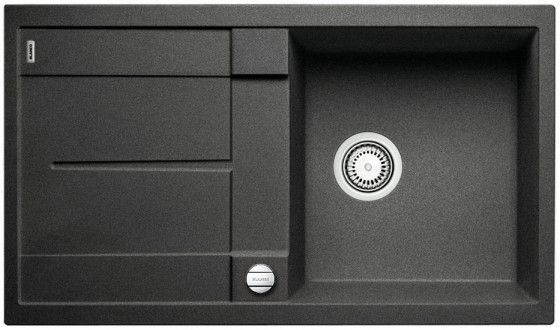 BLANCO 513044 Évier Metra 5 S c/excentr Silgranit PuraDur anthracite