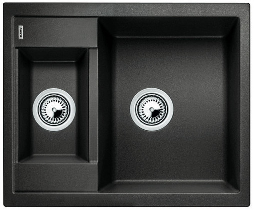BLANCO 516179 Évier Metra 6 sans excentrique Silgranit PuraDur anthracite BLANCO 516179 Évier Metra 6 sans excentrique Silgranit PuraDur anthracite