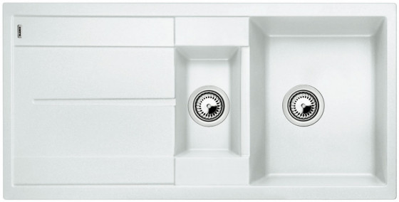 BLANCO 513223 évier Metra 6 S sans excentrique Silgranit PuraDur blanc BLANCO 513223 évier Metra 6 S sans excentrique Silgranit PuraDur blanc