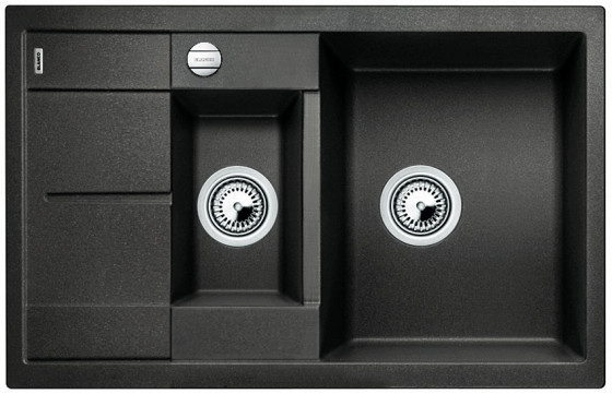 BLANCO 513473 évier Metra 6 S Compact avec excentr.Silgranit PuraDur anthracite BLANCO 513473 évier Metra 6 S Compact avec excentr.Silgranit PuraDur anthracite