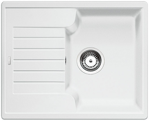 BLANCO 516922 évier Zia 40 S sans excentrique Silgranit PuraDur blanc BLANCO 516922 évier Zia 40 S sans excentrique Silgranit PuraDur blanc