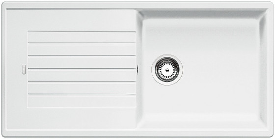 BLANCO 517571 Évier Zia XL 6 S sans excentrique Silgranit PuraDur blanc BLANCO 517571 Évier Zia XL 6 S sans excentrique Silgranit PuraDur blanc