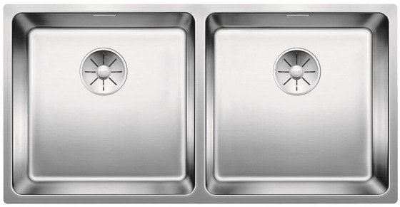 BLANCO 522987 évier Andano 400/400-U InFino sans tirette inox satiné brillante