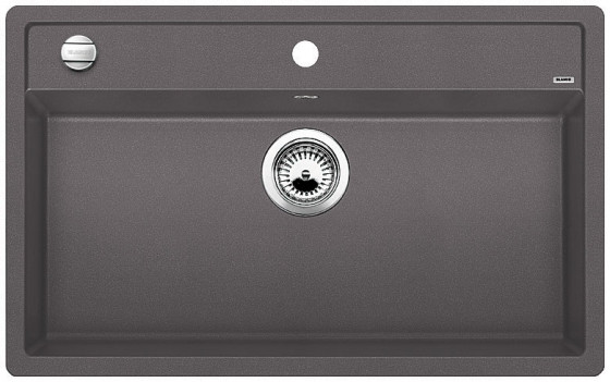 BLANCO 518853 évier Dalago 8-F avec excentrique Silgranit PuraDur gris roche