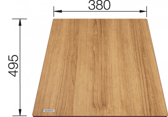 BLANCO 227602 Accessoires plaque a découper Modex M-60 frene