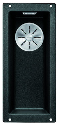 BLANCO 523396 évier Subline 160-U InFino manuel Silgranit PuraDur anthracite