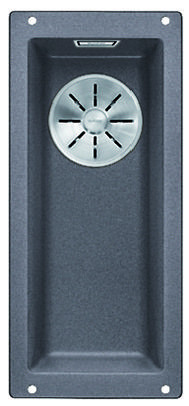 BLANCO 523397 Évier Subline 160-U InFino manuál Silgranit PuraDur gris roche