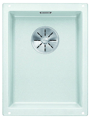 BLANCO 523410 évier Subline 320-U InFino manuel Silgranit PuraDur blanc