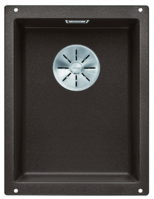 BLANCO 523415 évier Subline 320-U InFino manuál Silgranit PuraDur café