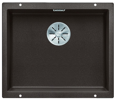 BLANCO 523441 Évier Subline 500-U InFino manuel Silgranit PuraDur café