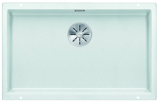 BLANCO 523446 Évier Subline 700-U InFino manuel Silgranit PuraDur blanc