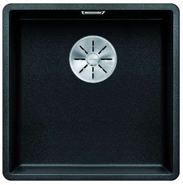 BLANCO 523475 évier Subline 400-F Silgranit InFino manuel anthracite