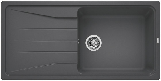 BLANCO 519690 Évier Sona XL 6 S sans excentrique Silgranit PuraDur gris roche BLANCO 519690 Évier Sona XL 6 S sans excentrique Silgranit PuraDur gris roche