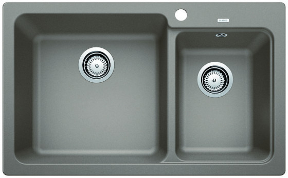 BLANCO 519652 Évier Naya 8 sans excentrique Silgranit PuraDur tartufo BLANCO 519652 Évier Naya 8 sans excentrique Silgranit PuraDur tartufo