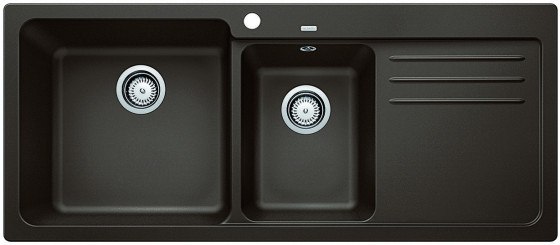 BLANCO 519661 Évier Naya 8 S sans excentrique Silgranit évier a gauche café BLANCO 519661 Évier Naya 8 S sans excentrique Silgranit évier a gauche café