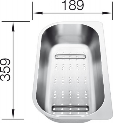 BLANCO 221132 Accessoires bol pour Livit 6 S