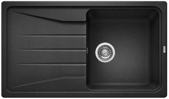 BLANCO 519671 Évier Sona 5 S sans excentrique Silgranit PuraDur anthracite BLANCO 519671 Évier Sona 5 S sans excentrique Silgranit PuraDur anthracite